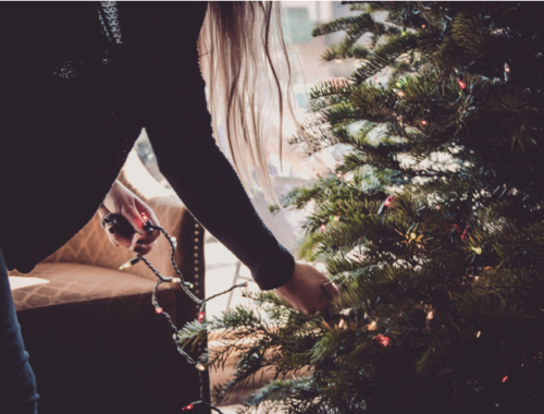 The Magic of a 10-ft Christmas Tree with Lights for Birthday Parties, Growing Up, and Celebrations