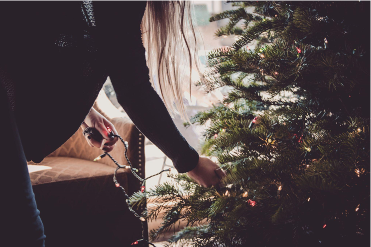 The Magic of a 10-ft Christmas Tree with Lights for Birthday Parties, Growing Up, and Celebrations